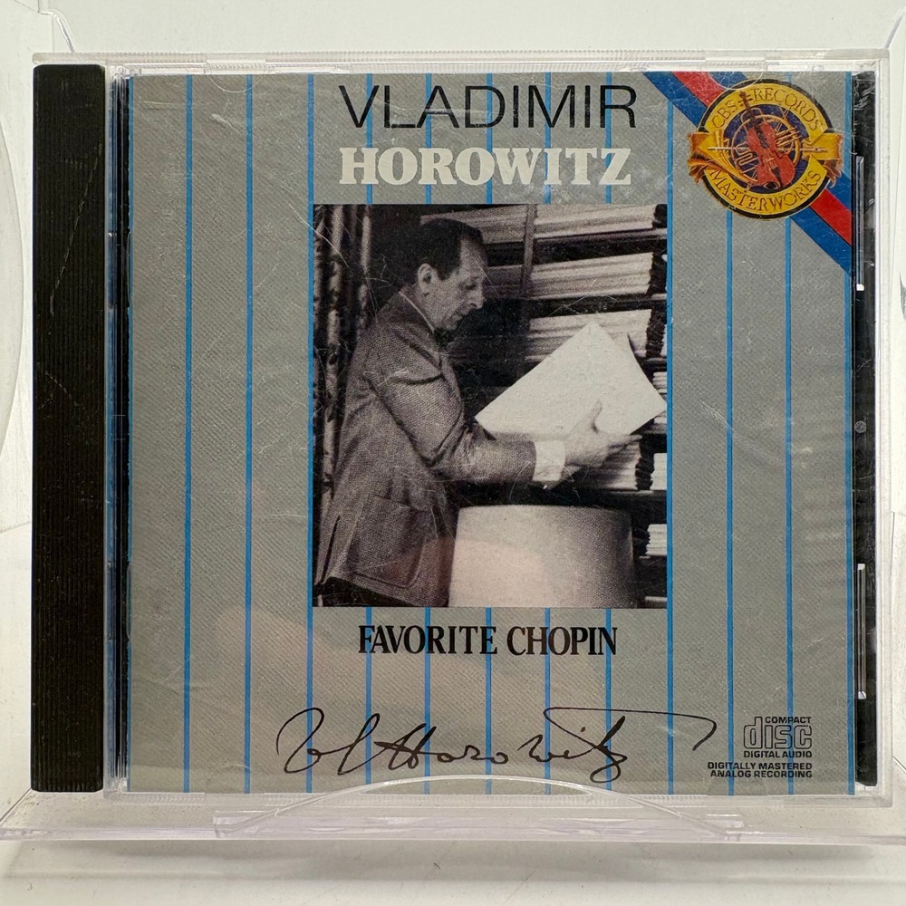 Vladimir Horowitz Favorite Chopin CD CBS Masterworks MK 42306 Classical Piano